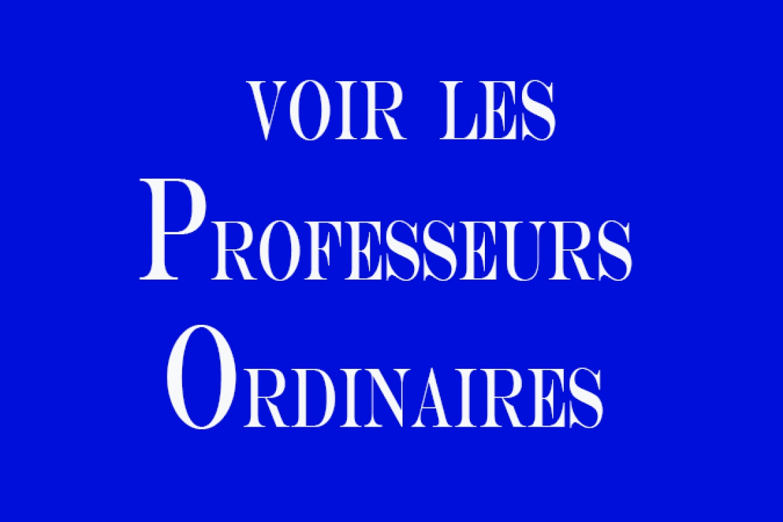 Professeurs Ordinaires  --  Physique