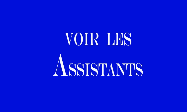 Assistants  --  Géosciences