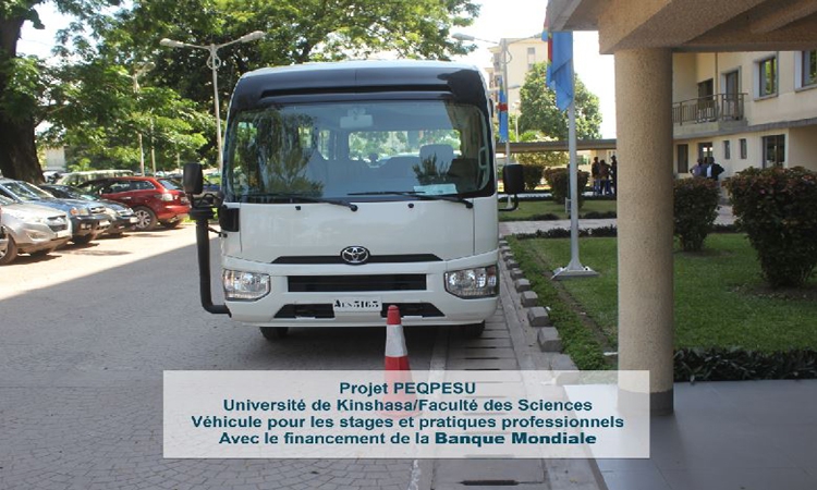 LA FACULTE DES SCIENCES SE DOTE DES VEHICULES POUR LES STAGES ET PRATIQUES PROFESSIONNELLES
