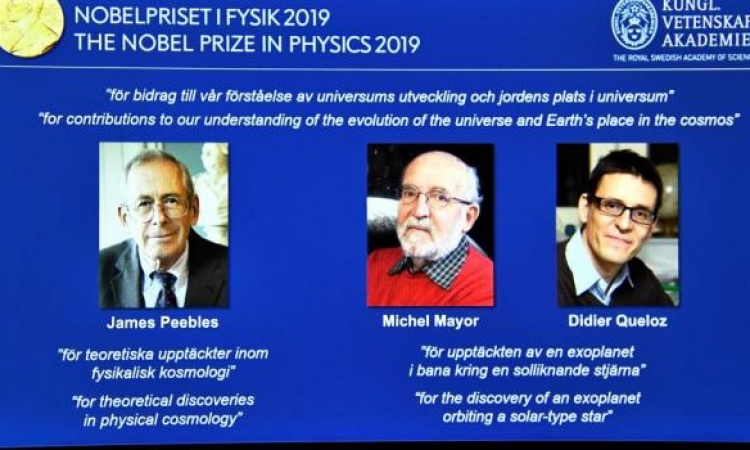 Le prix Nobel 2019 de physique récompense trois chercheurs en astronomie