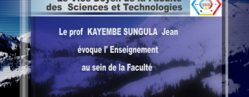 Le VDE, Pr Kayembe Jean, évoque l' Enseignement et la Recherche
