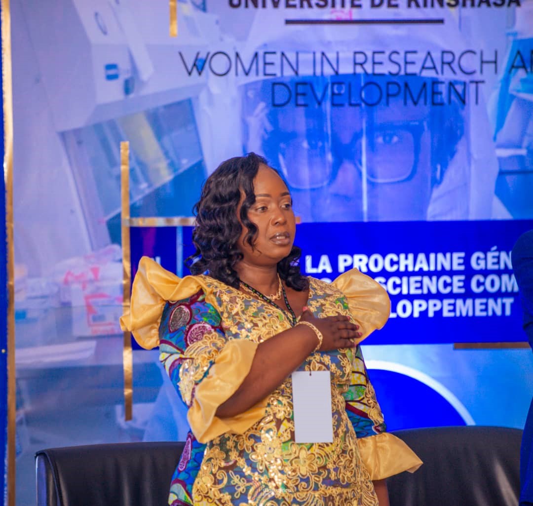 Madame la professeure KABENA Odette, la coordinatrice de la manifestation
